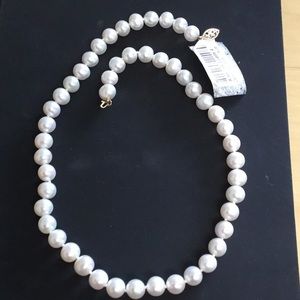 Belle de Mer Freshwater Pearl Necklace 16” 7-8mm